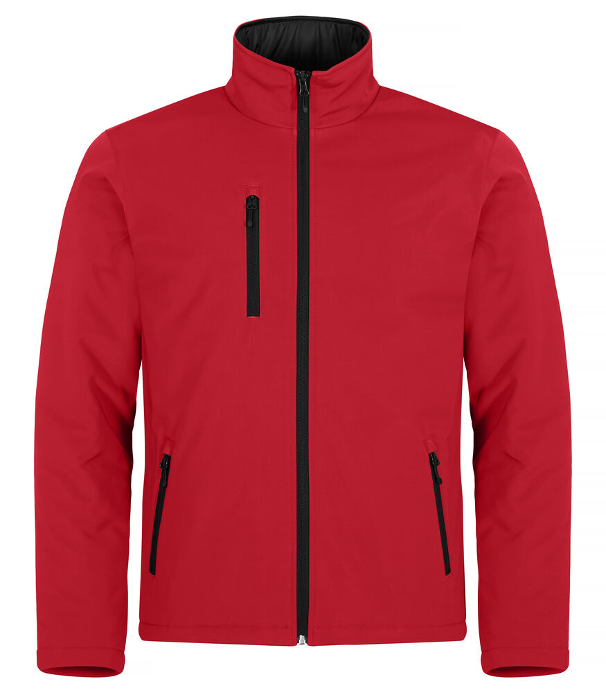 Padded Softshell Jacket - red