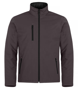 Padded Softshell Jacket - dark grey