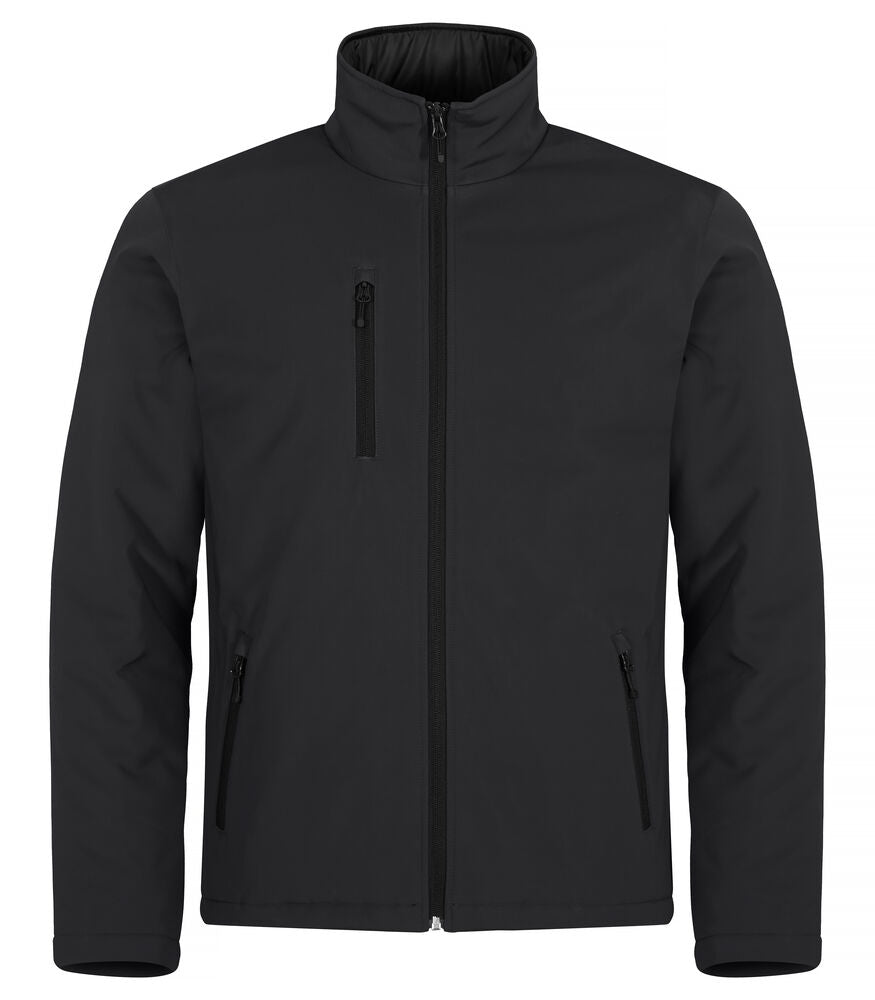 Padded Softshell Jacket - black