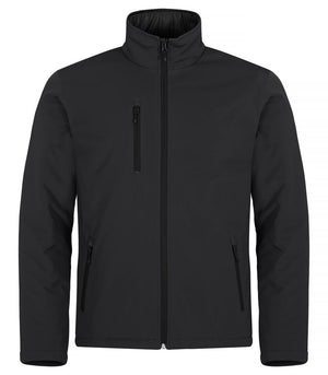 Padded Softshell Jacket - black