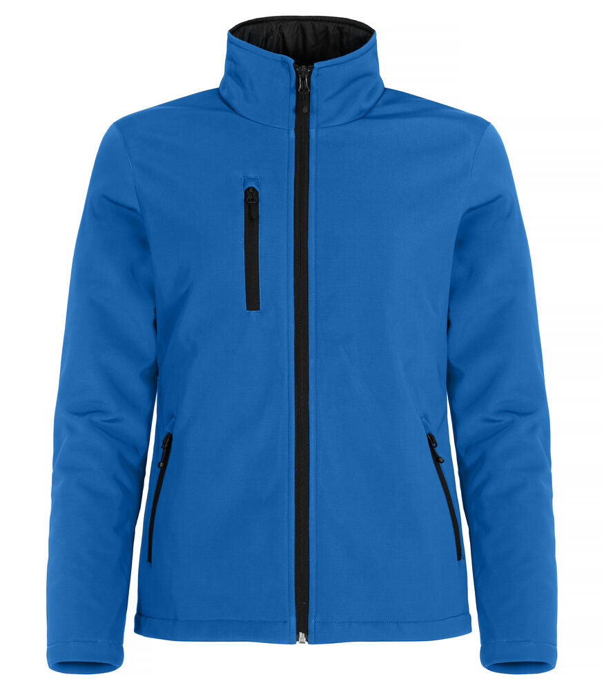 Padded Softshell Jacket Women - royal blue
