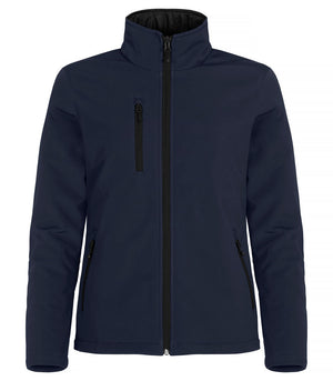 Padded Softshell Jacket Women - dark navy