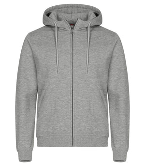 Miami Hoody FZ - grey melange