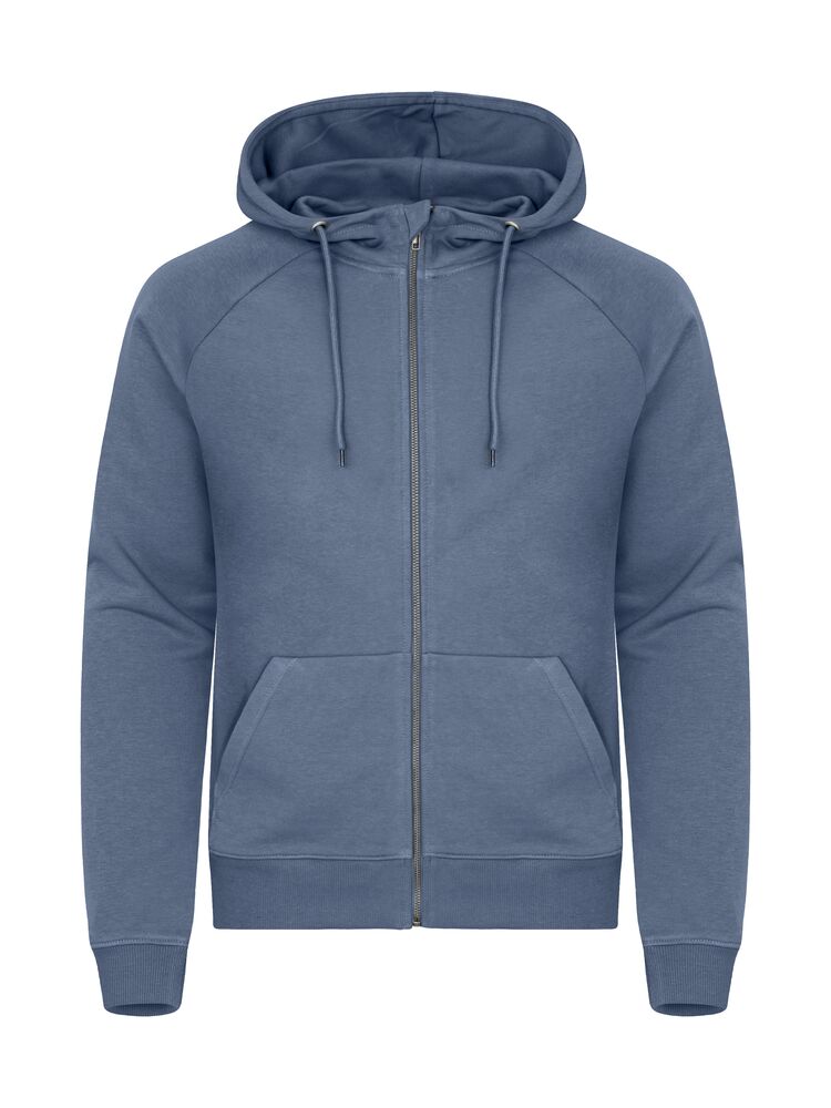 Miami PRO Hoody Full Zip - steel blue
