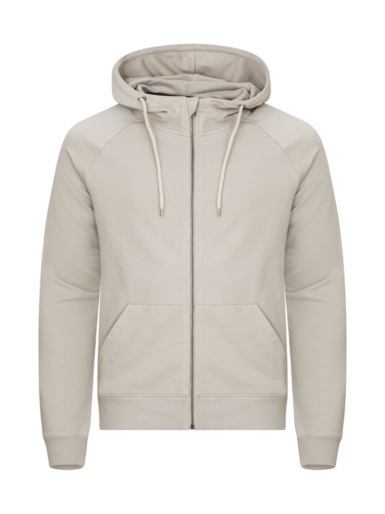 Miami PRO Hoody Full Zip - stone