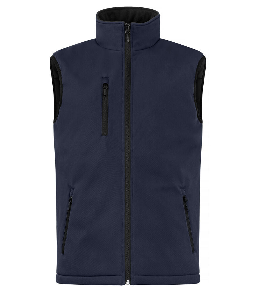 Padded Softshell Vest - dark navy