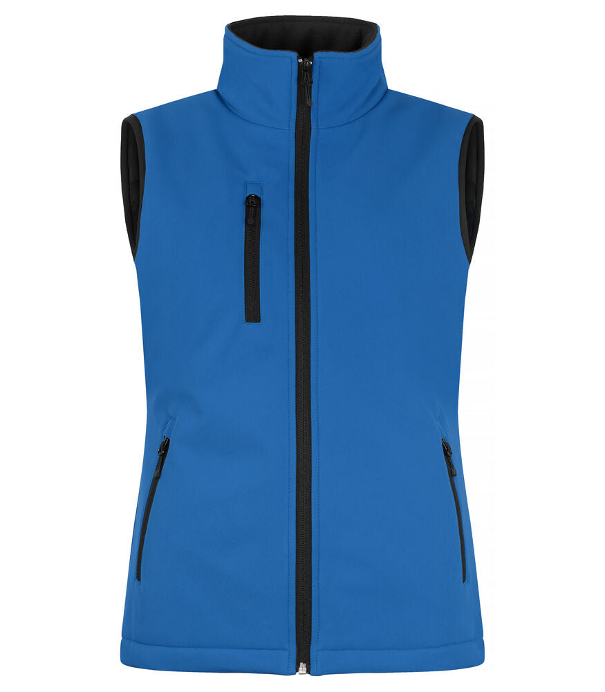 Padded Softshell Vest Women - royal blue