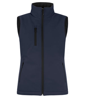 Padded Softshell Vest Women - dark navy