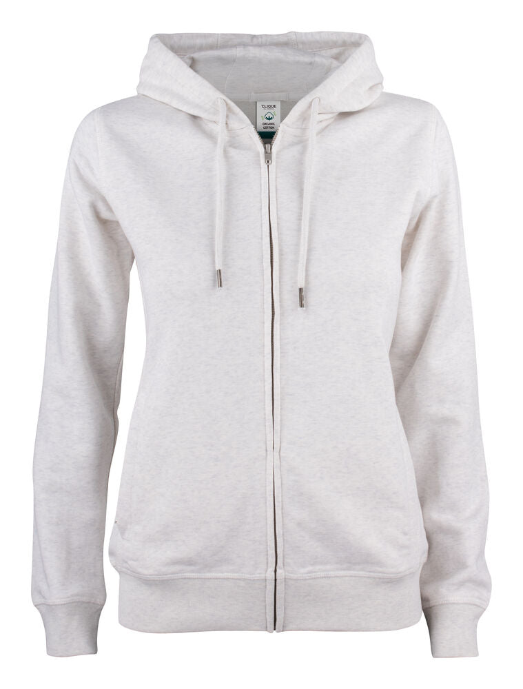Premium OC Hoody FZ Women - nature melange