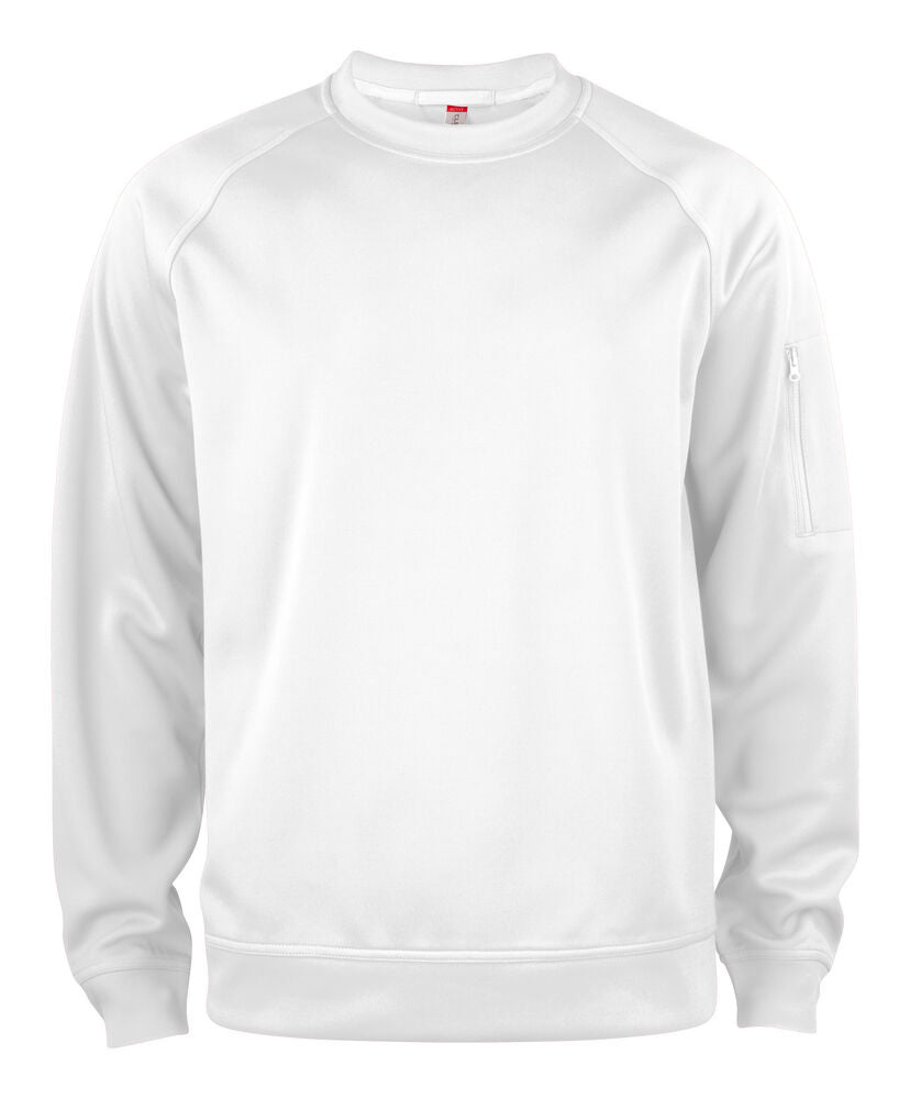 Basic Active Roundneck - white