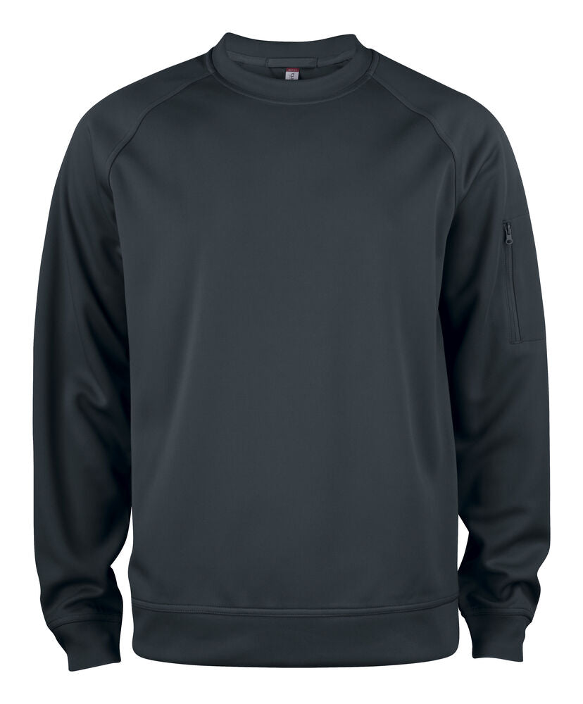 Basic Active Roundneck - black