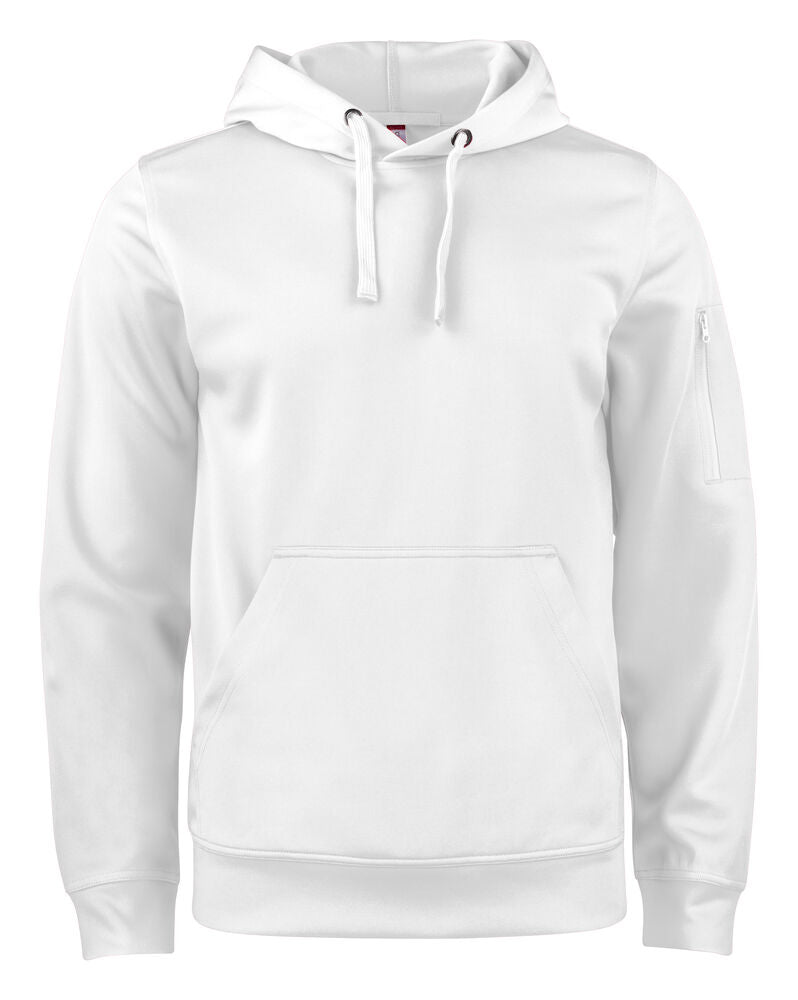 Basic Active Hoody - white