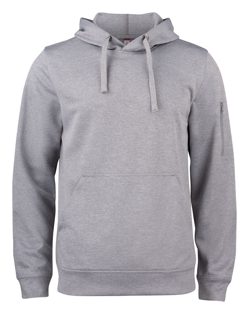 Basic Active Hoody - grey melange