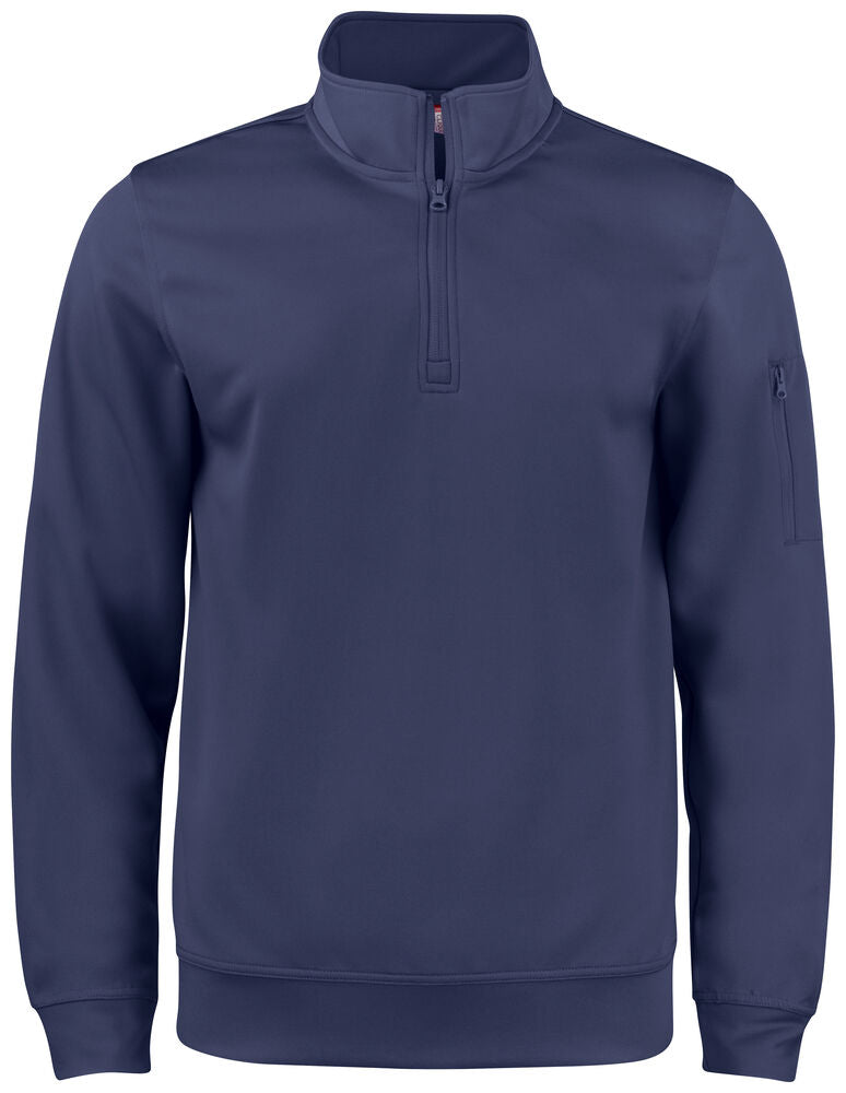 Basic Active Half Zip - dark navy
