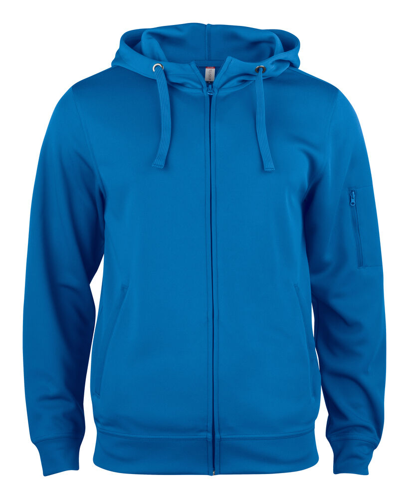 Basic Active Hoody FZ - royal blue