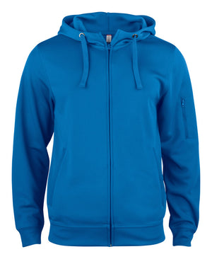 Basic Active Hoody FZ - royal blue