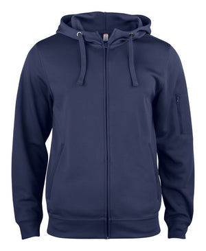 Basic Active Hoody FZ - dark navy