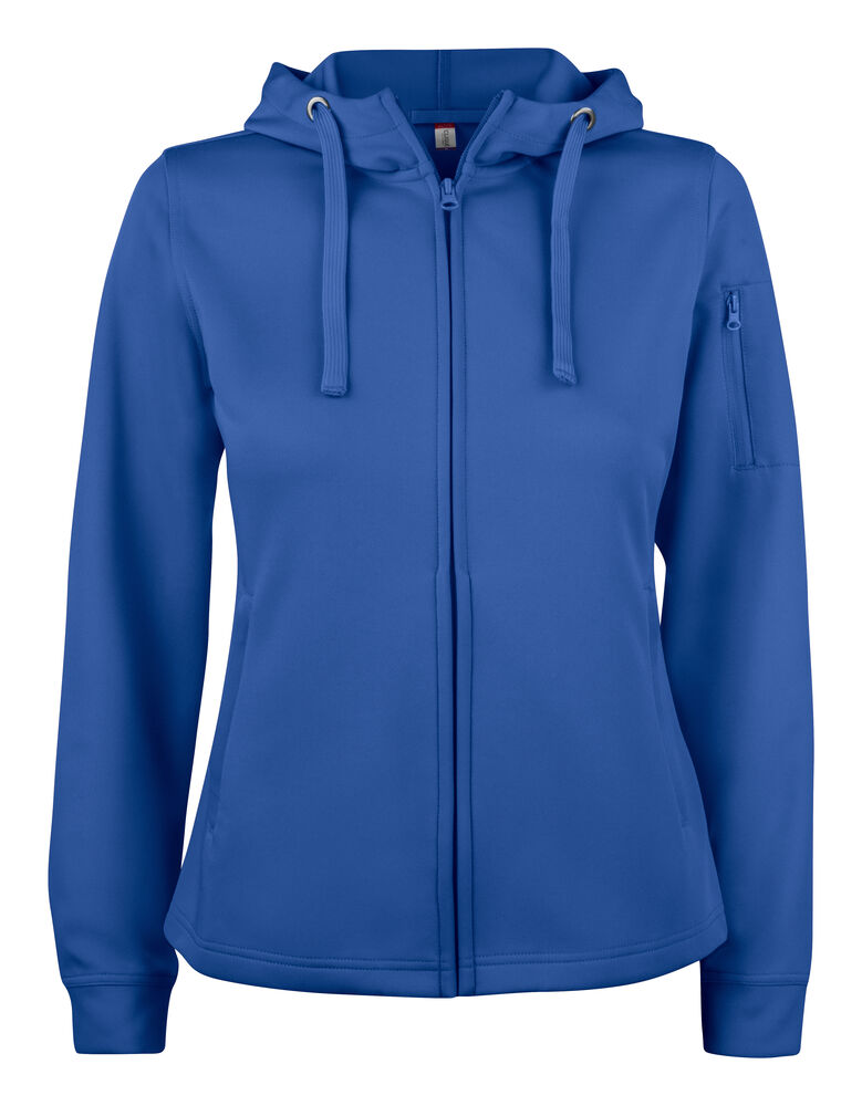 Basic Active Hoody FZ Women - royal blue