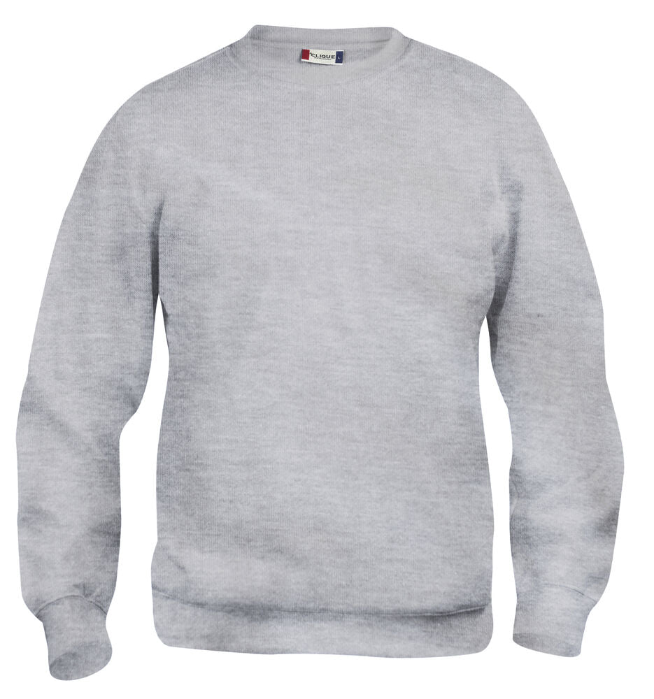 Basic Roundneck Junior - grey melange