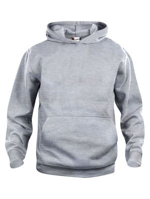 Basic Hoody Junior - grey melange