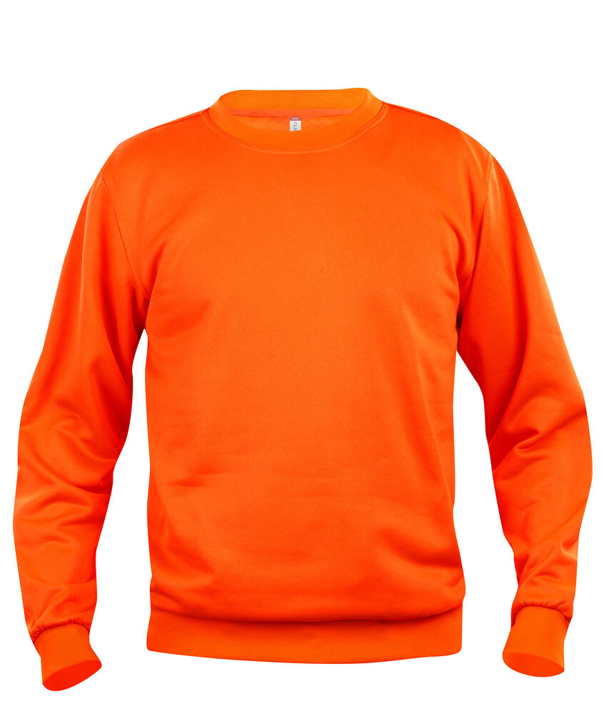 Basic Roundneck - visibility orange