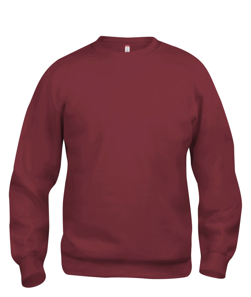 Basic Roundneck - burgundy