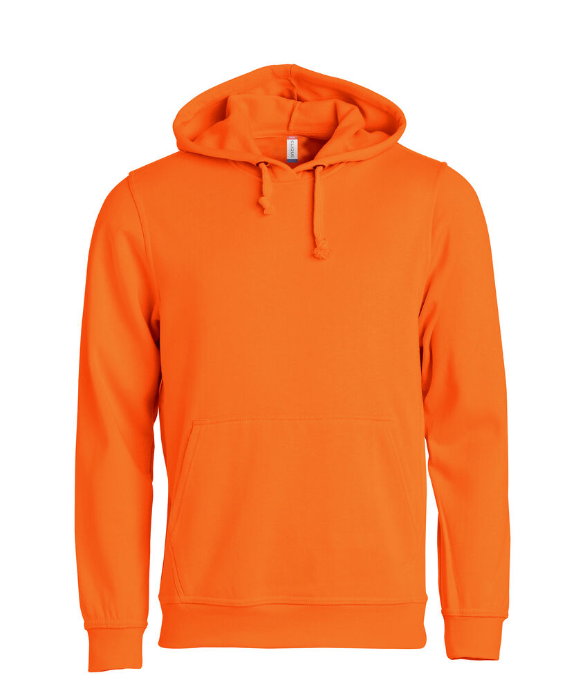 Basic Hoody - visibility orange