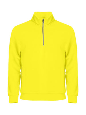 Basic Half Zip - visibility yellow