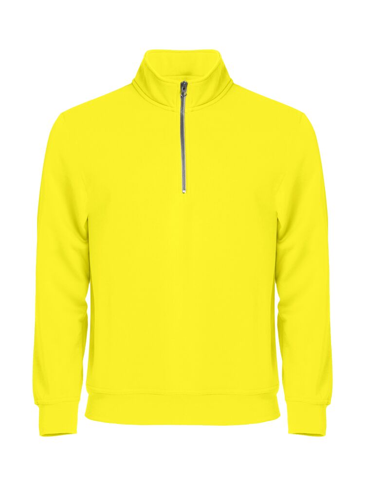 Basic Half Zip - visibility yellow