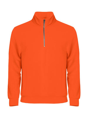 Basic Half Zip - visibility orange