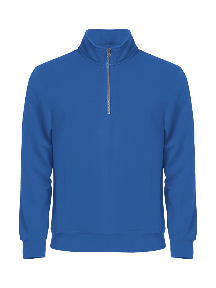 Basic Half Zip - royal blue