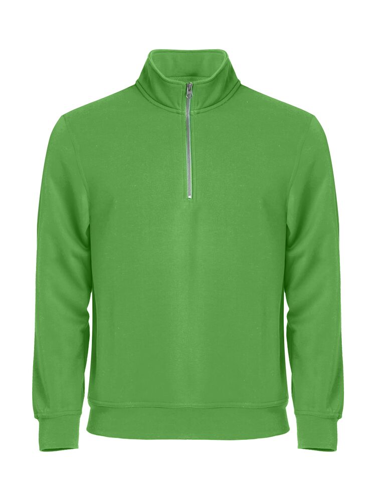 Basic Half Zip - apple green