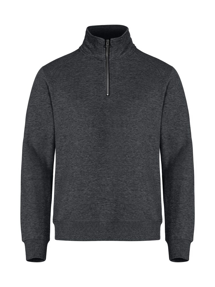 Basic Half Zip - antracit melange