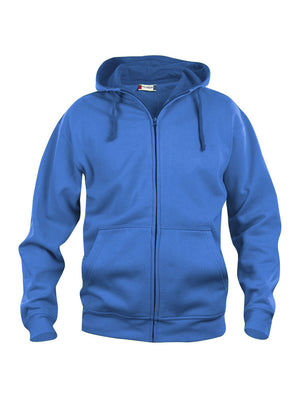 Basic Hoody Full Zip - royal blue