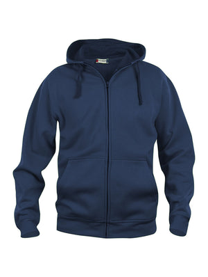 Basic Hoody Full Zip - dark navy
