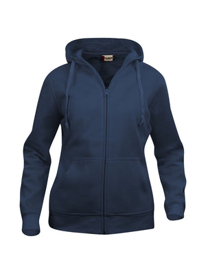 Basic Hoody Full Zip Women - dark navy