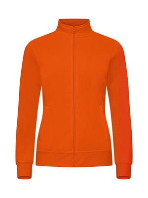 Basic Cardigan Women - visibility orange