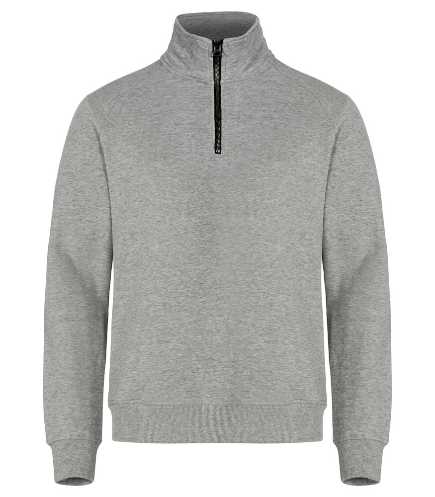 Classic Half Zip - grey melange
