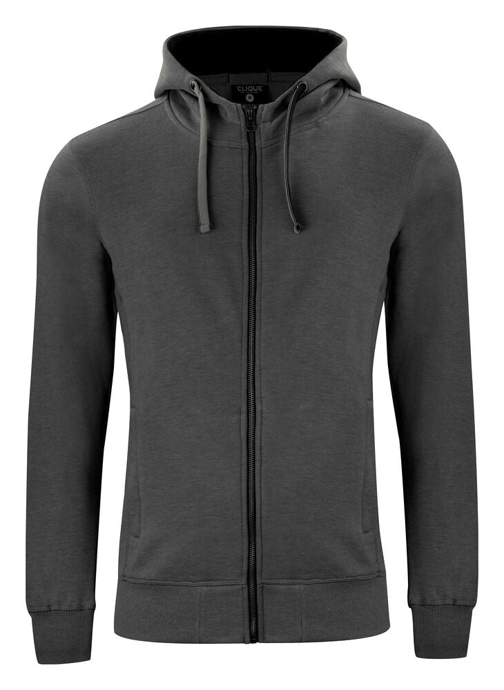 Classic Hoody Full Zip - antracit melange