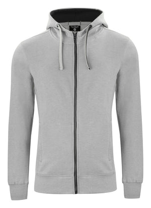 Classic Hoody Full Zip - grey melange