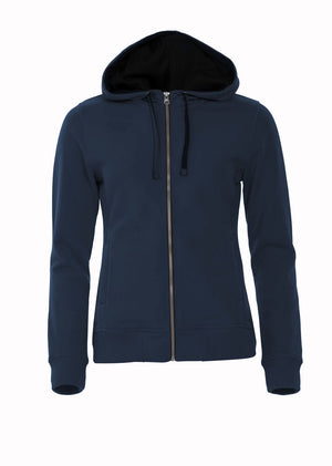 Classic Hoody Full Zip Women - dark navy