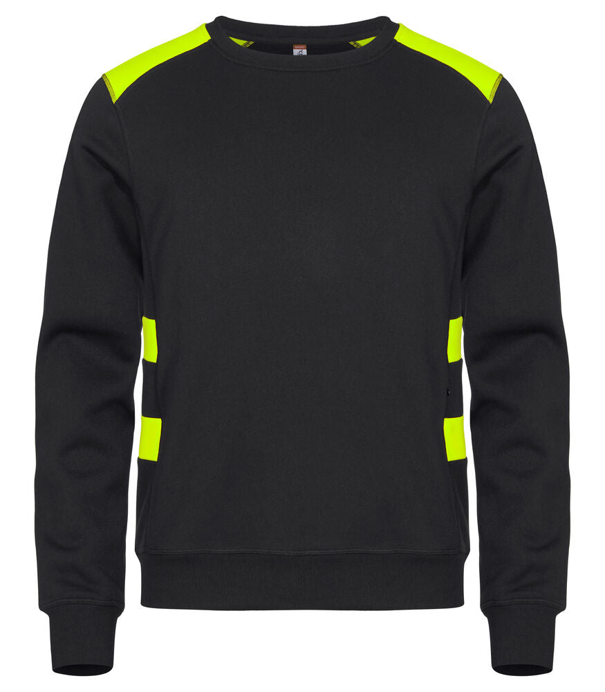 Ambition Roundneck - visibility yellow