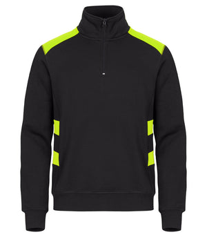 Ambition Half Zip - visibility yellow