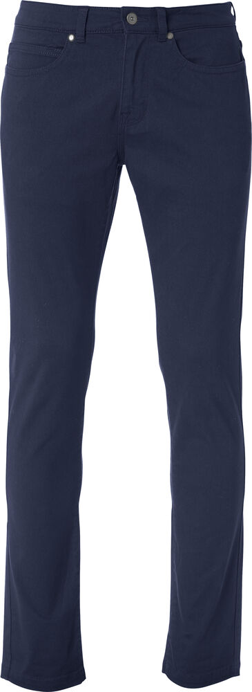 5-Pocket Stretch Pants - dark navy