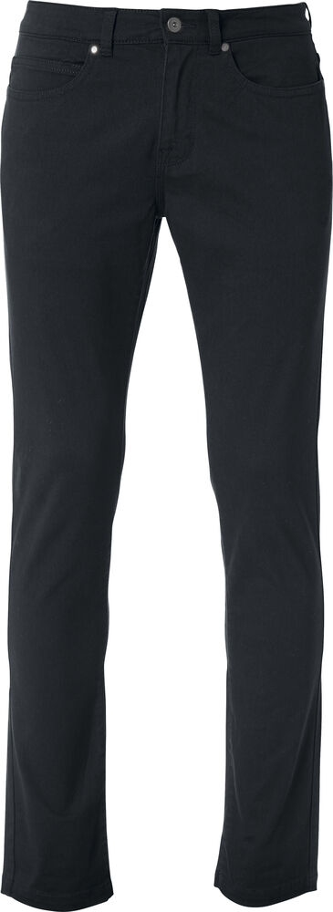5-Pocket Stretch Pants - black