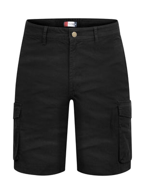 Cargo shorts - black