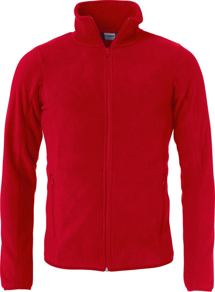Basic Polar Fleece Jacket - red
