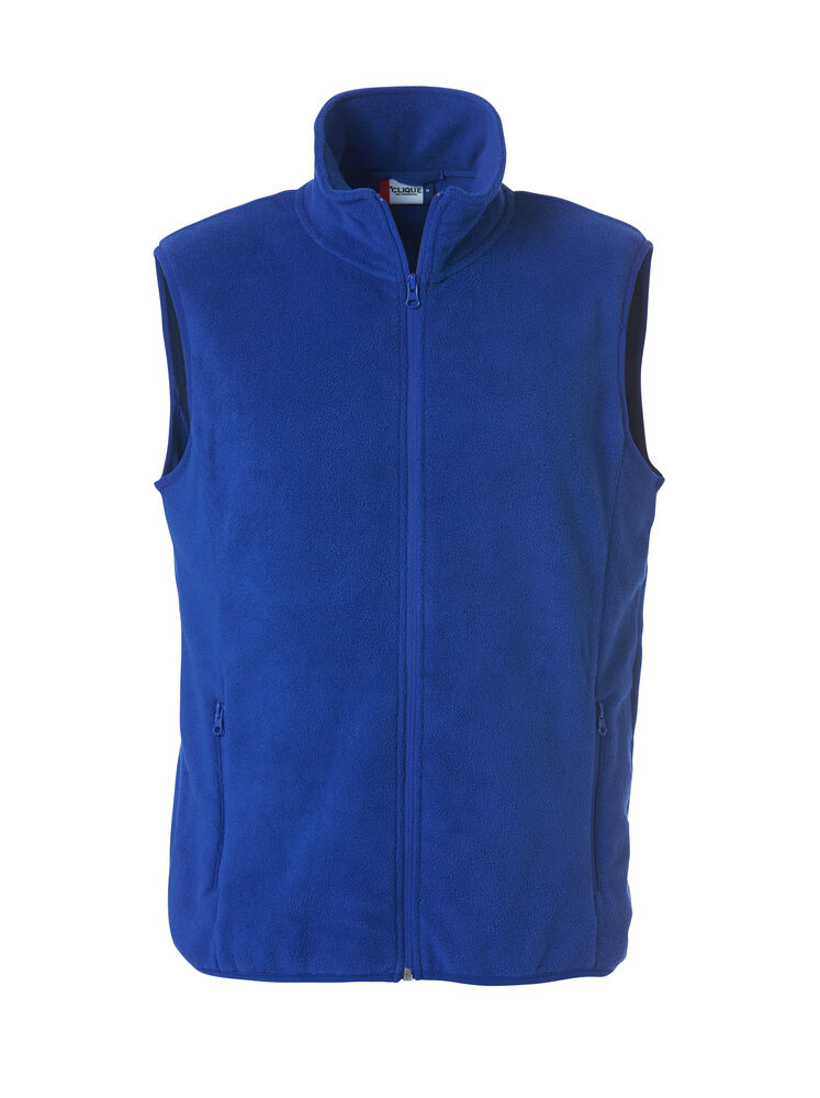 Basic Polar Fleece Vest - royal blue