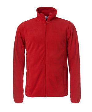 Basic Micro Fleece Jacket - red