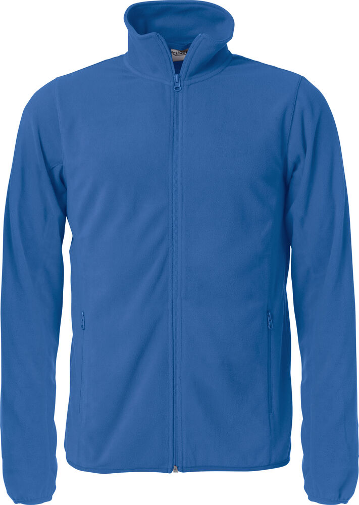 Basic Micro Fleece Jacket - royal blue